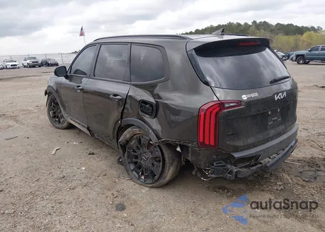 2022 Kia Telluride Sx z USA, uszkodzony, nr VIN 5XYP5DHC9NG317511